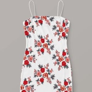 Floral Print Slip Dress